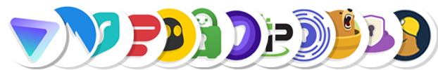 VPN providers included in comparisons